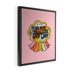 Proud To Be A Childless Cat Lady Framed Canvas Print Gallery Image 2