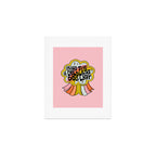 Proud To Be A Childless Dog Lady Art Print Gallery Image 1