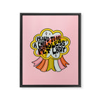 Proud To Be A Childless Pet Lady Framed Canvas Print Gallery Image 8
