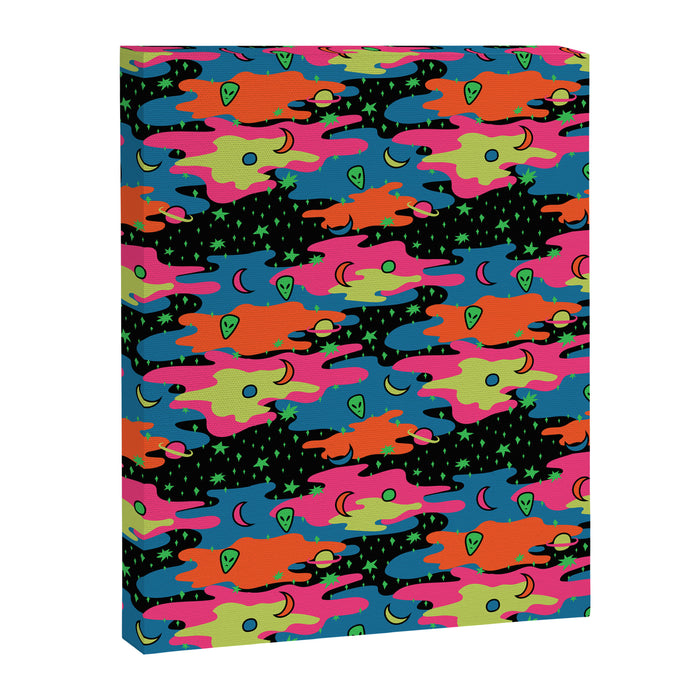 Psychedelic Space Canvas Print Gallery Image 1