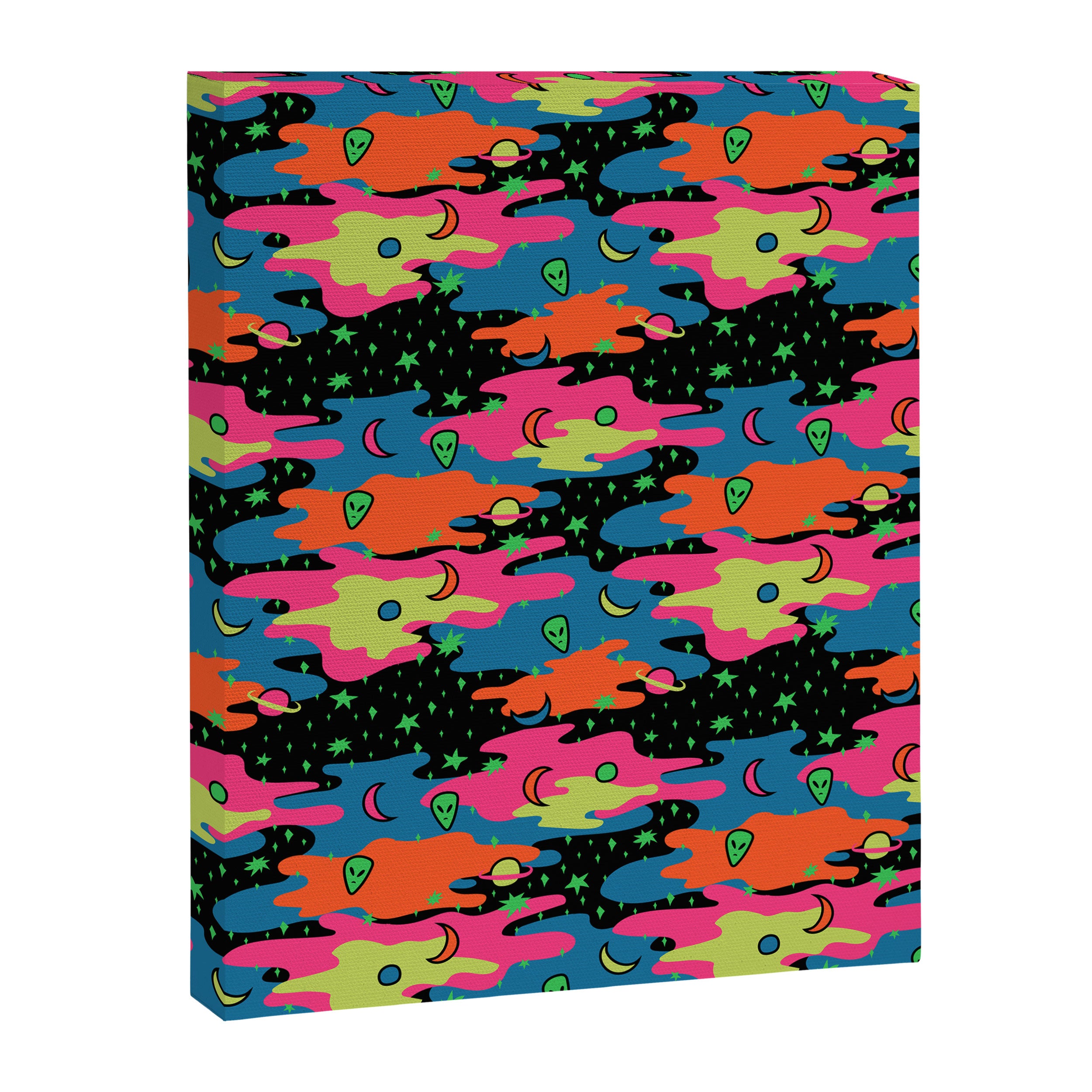 Psychedelic Space Canvas Print Gallery Image 8