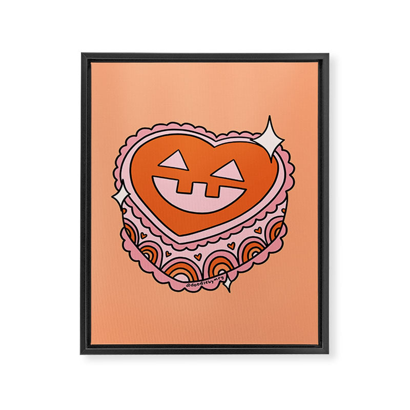 Pumpkin Cake Framed Canvas Print Gallery Image 8