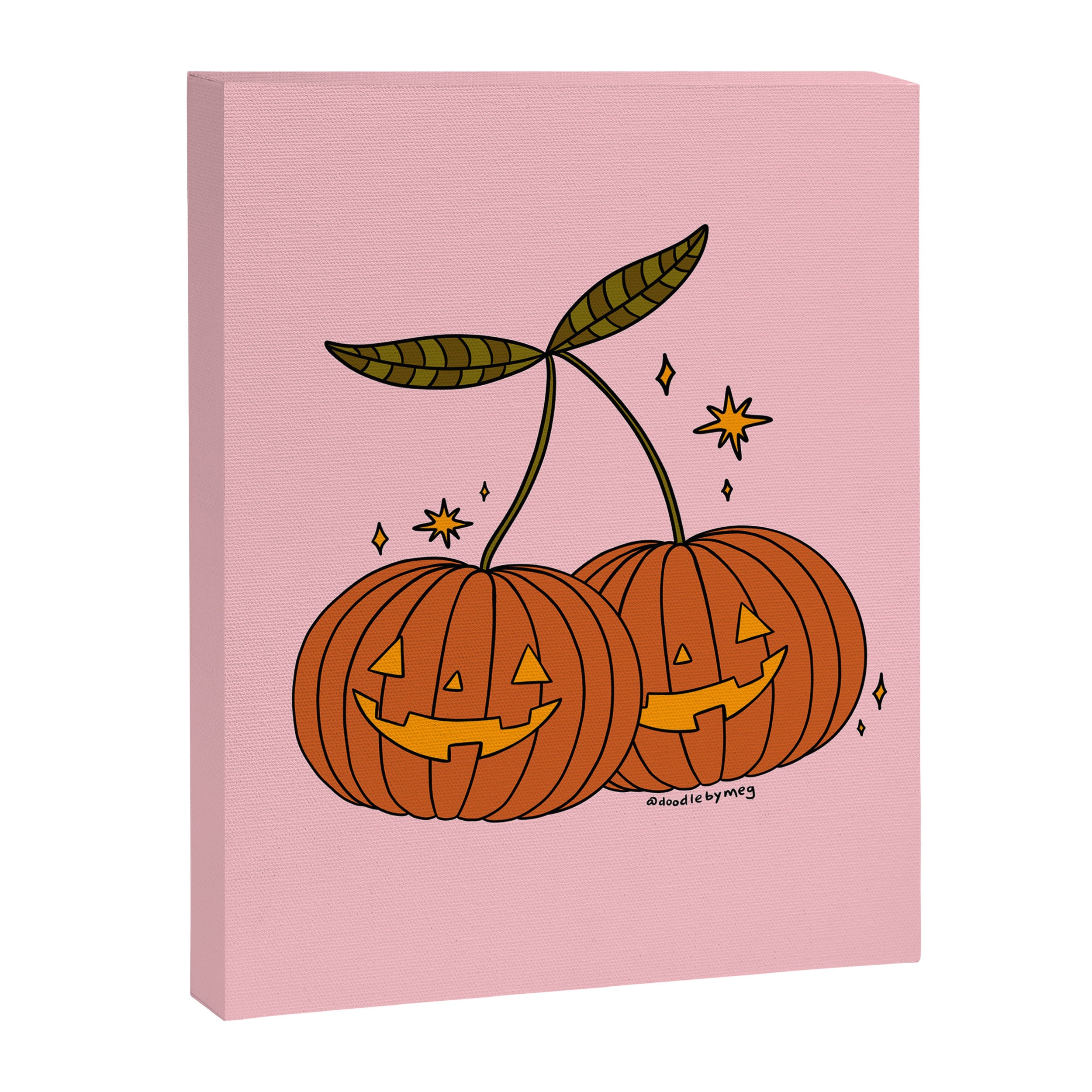 Pumpkin Cherries Canvas Print Gallery Image 8