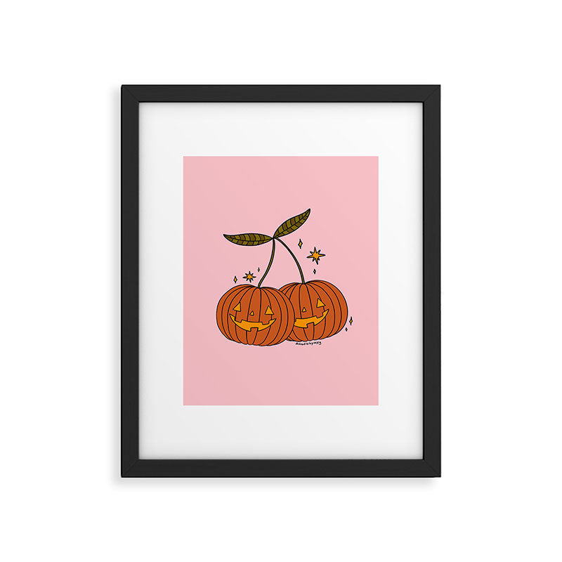 Pumpkin Cherries Framed Art Print Gallery Image 6