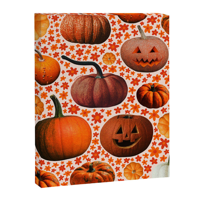 Pumpkin Collage Canvas Print Gallery Image 1