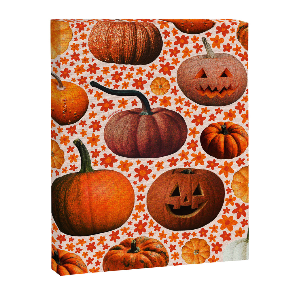 Pumpkin Collage Canvas Print Gallery Image 8