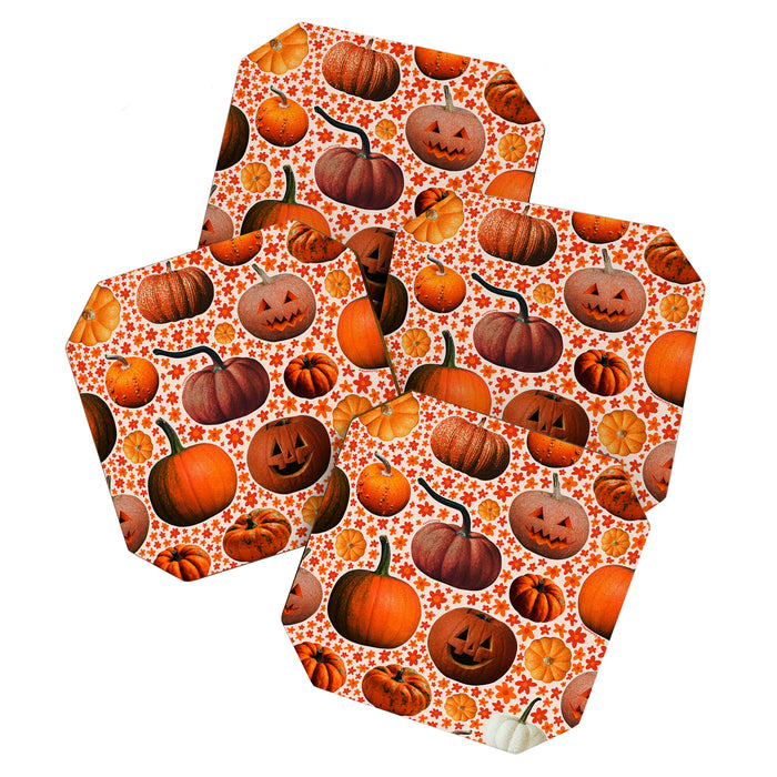 Pumpkin Collage Coaster Gallery Image 1