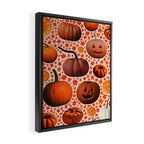 Pumpkin Collage Framed Canvas Print Gallery Image 2