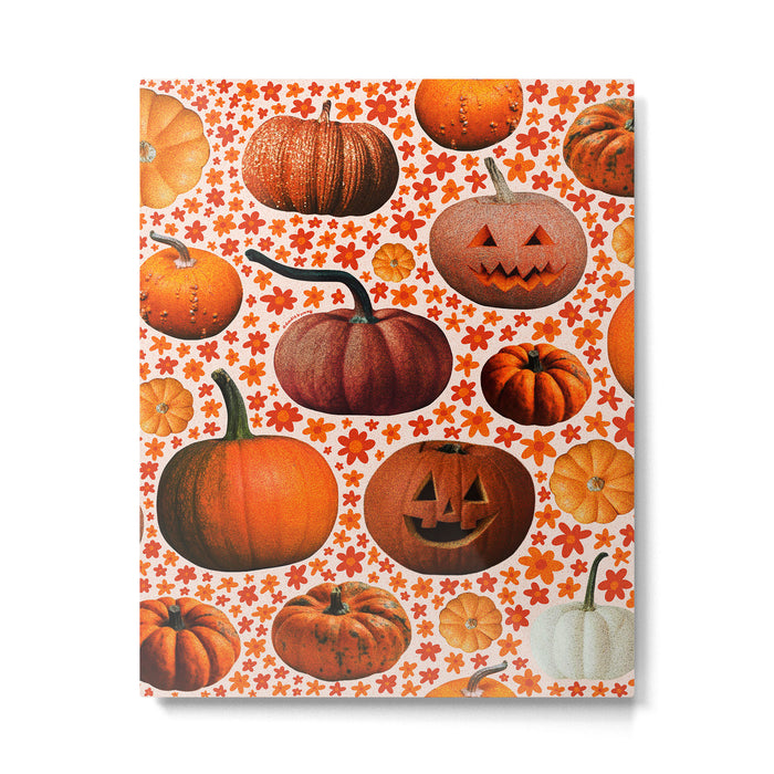 Pumpkin Collage Metal Print Gallery Image 1