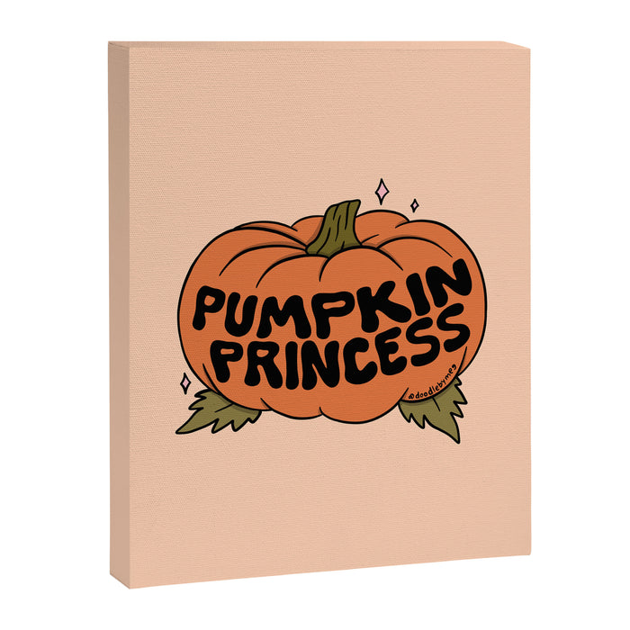 Pumpkin Princess Canvas Print Gallery Image 1