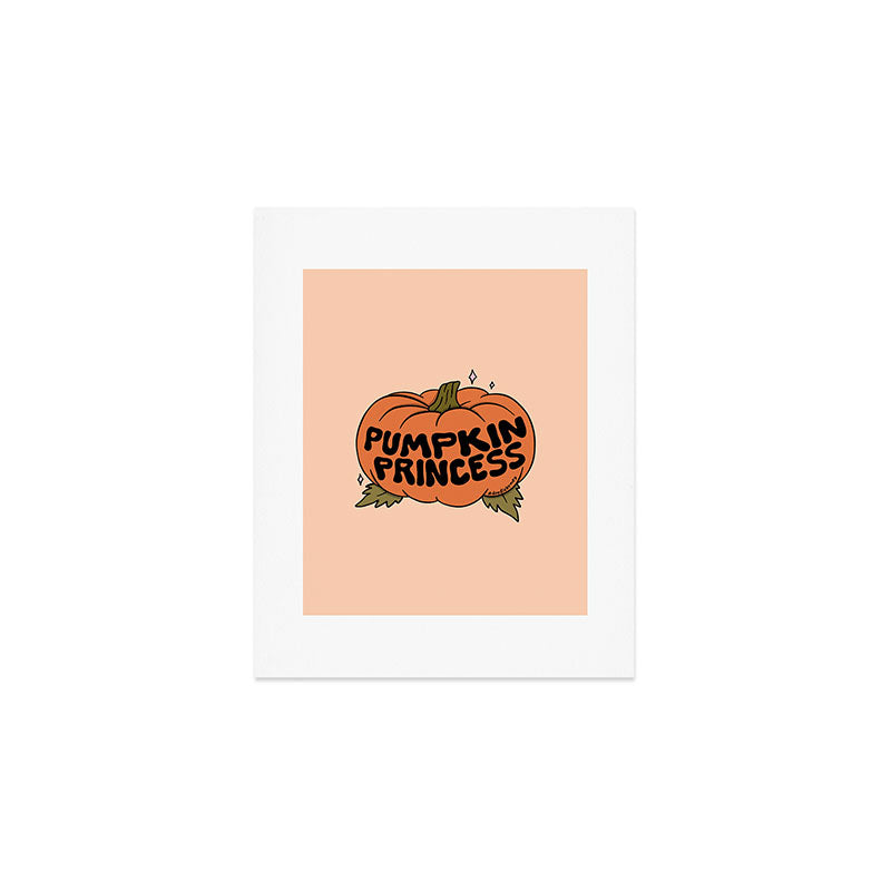 Pumpkin Princess Art Print Gallery Image 1