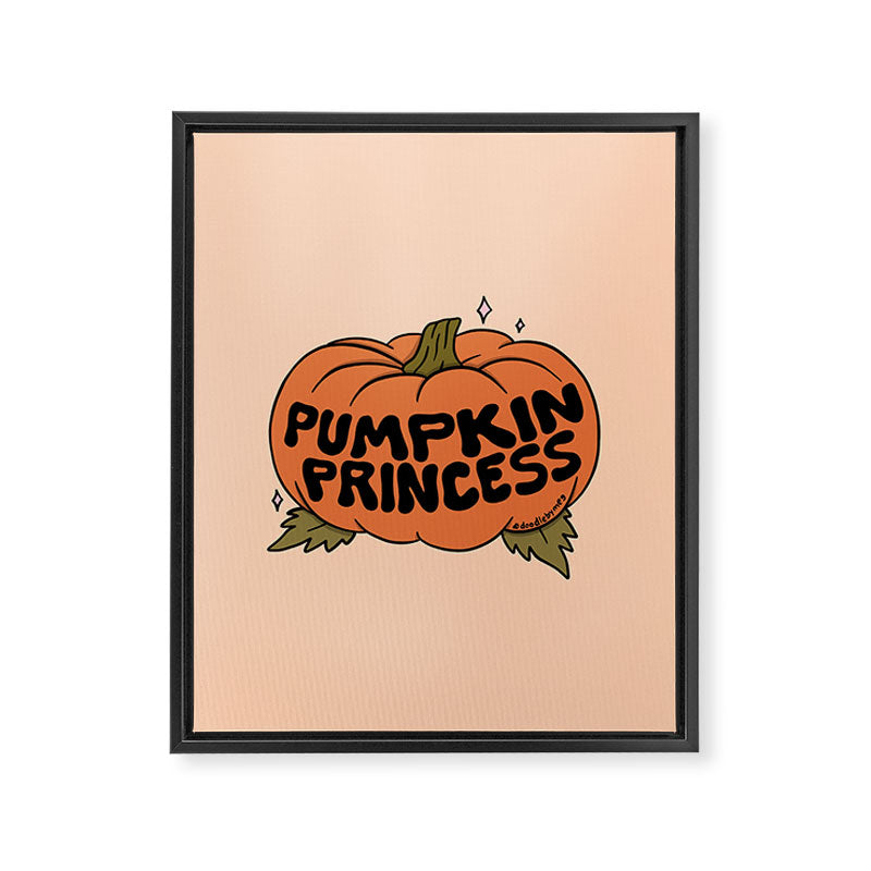 Pumpkin Princess Framed Canvas Print Gallery Image 8