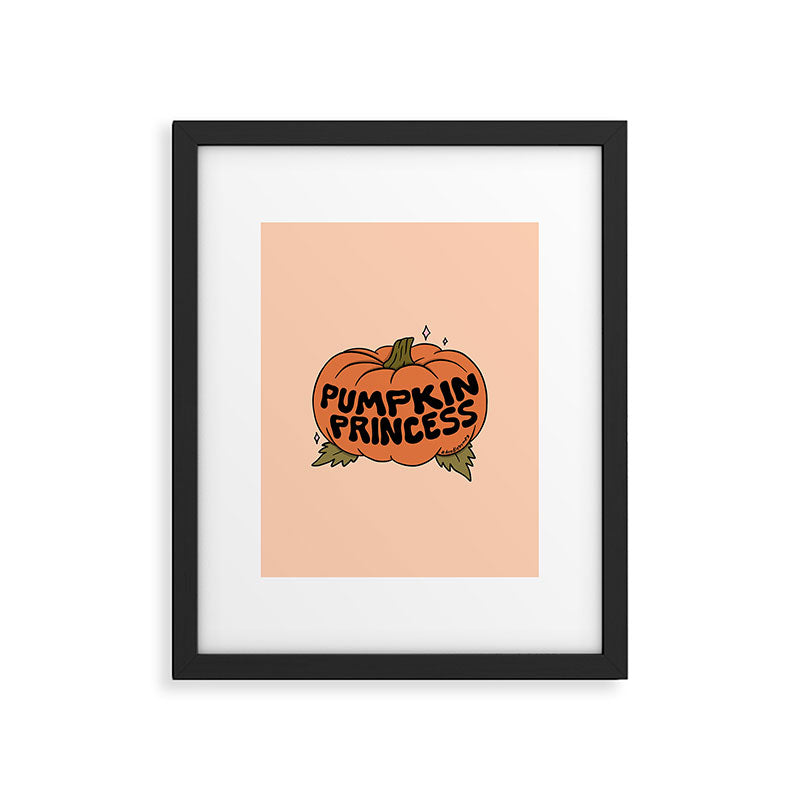 Pumpkin Princess Framed Art Print Gallery Image 6