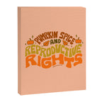 Pumpkin Spice and Reproductive Rights Canvas Print Gallery Image 8