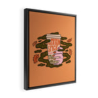 Pumpkin Spice and Spooky Nights Framed Canvas Print Gallery Image 2