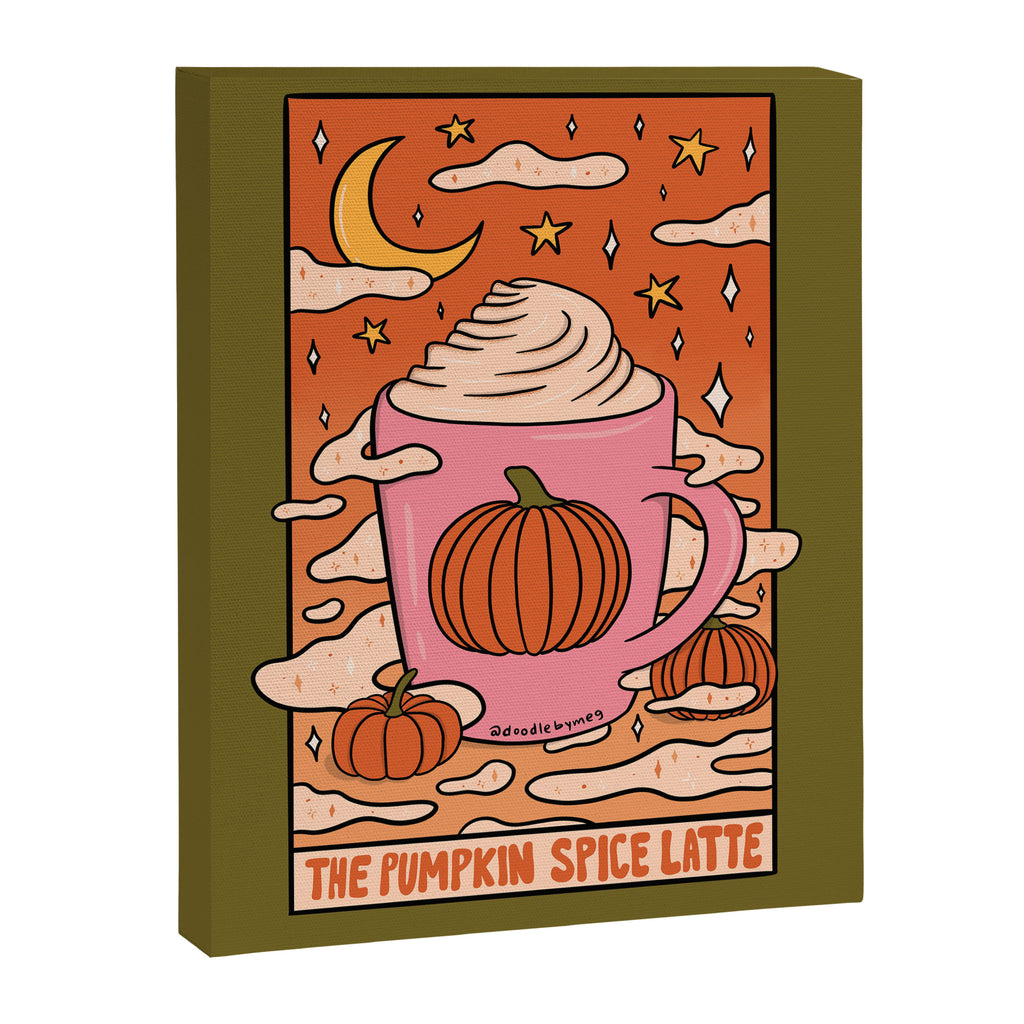 Pumpkin Spice Tarot Card Canvas Print Gallery Image 8