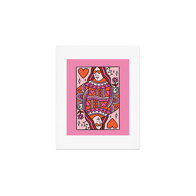 Queen of Hearts Art Print Gallery Image 1