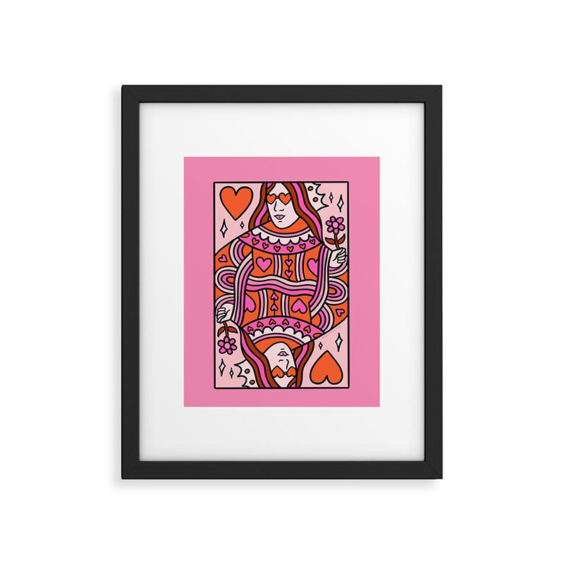 Queen of Hearts Framed Art Print Gallery Image 6