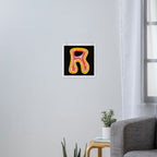 R Rainbow Art Print Gallery Image 3