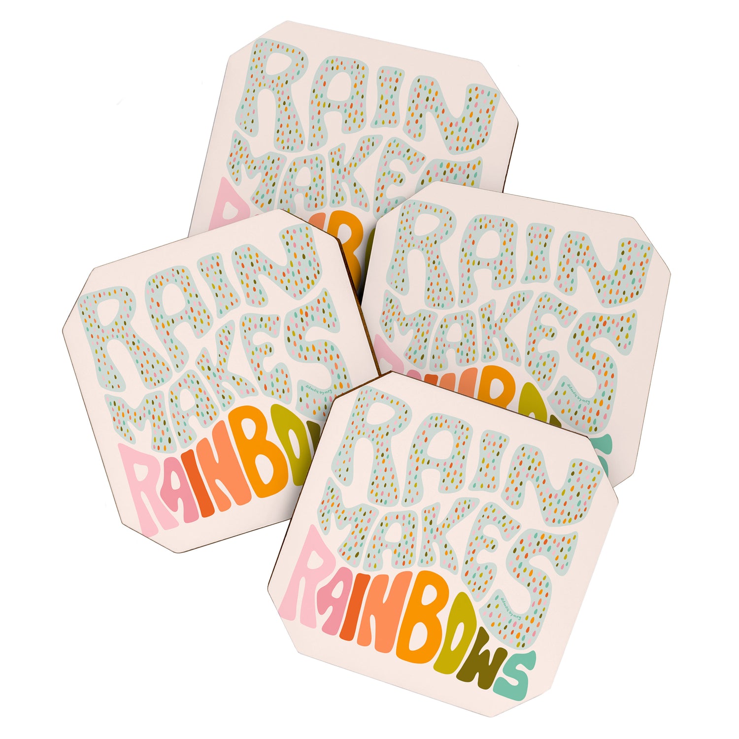 Rain Makes Rainbows Coaster Gallery Image 1