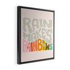 Rain Makes Rainbows Framed Canvas Print Gallery Image 2