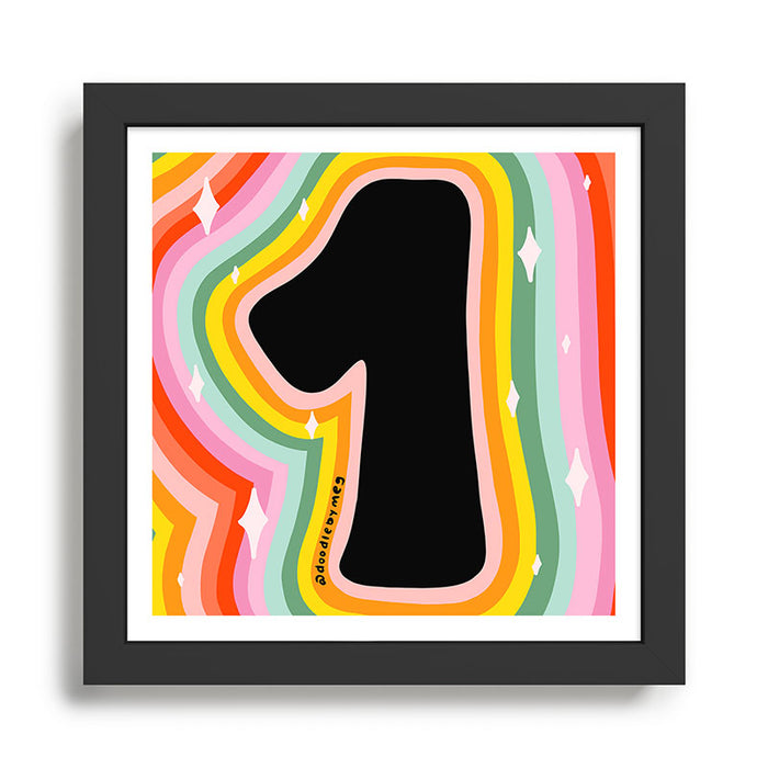 Rainbow 1 Framed Art Print Gallery Image 1