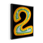 Rainbow 2 Framed Canvas Print Gallery Image 2