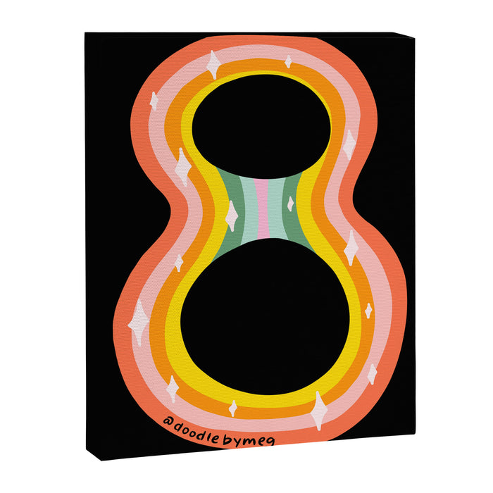 Rainbow 8 Canvas Print Gallery Image 1