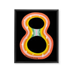 Rainbow 8 Framed Canvas Print Gallery Image 8