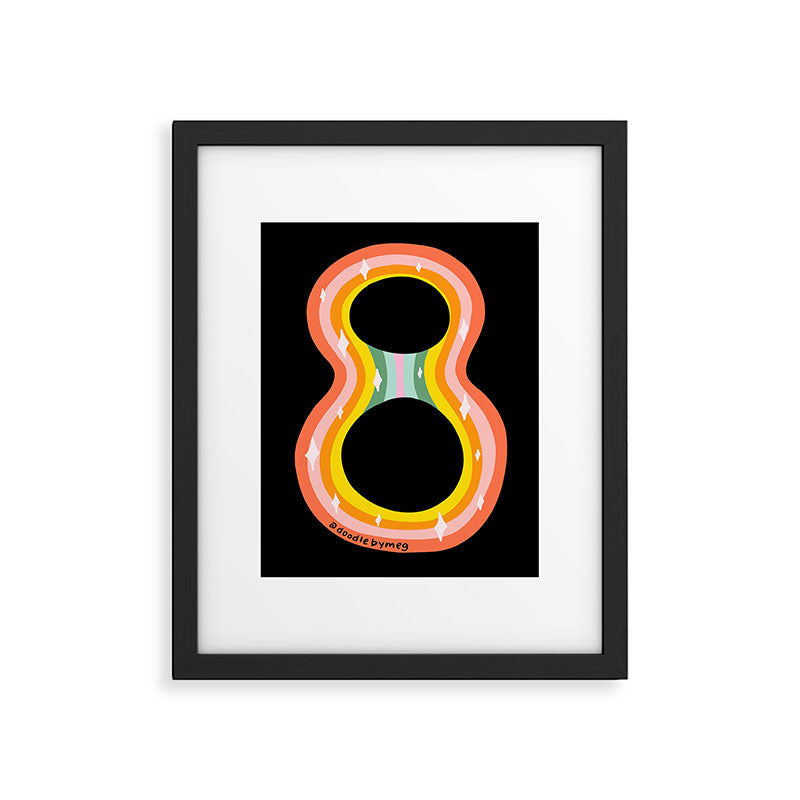 Rainbow 8 Framed Art Print Gallery Image 6
