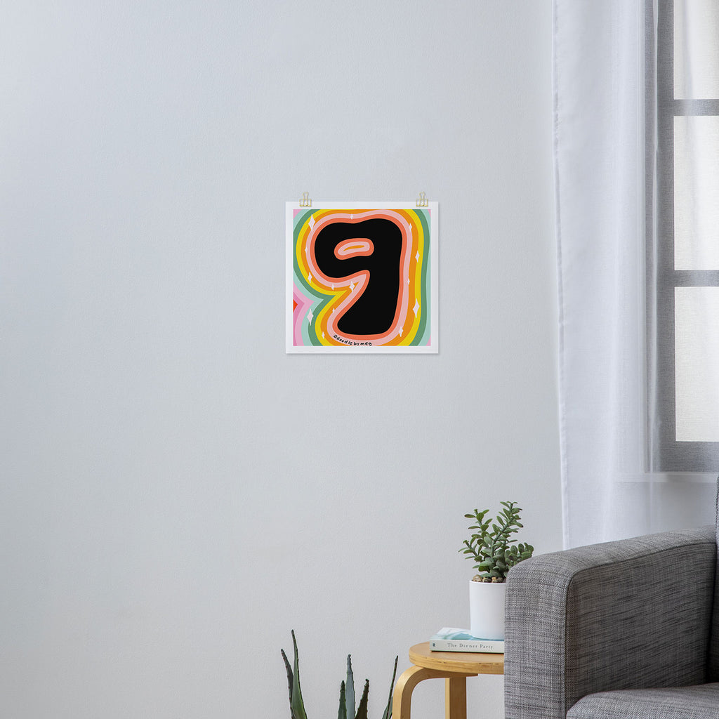 Rainbow 9 Art Print Gallery Image 3
