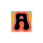 Rainbow A Art Print Gallery Image 1