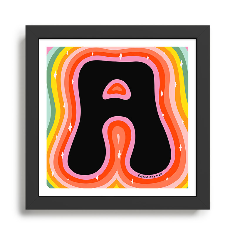Rainbow A Framed Art Print Gallery Image 1