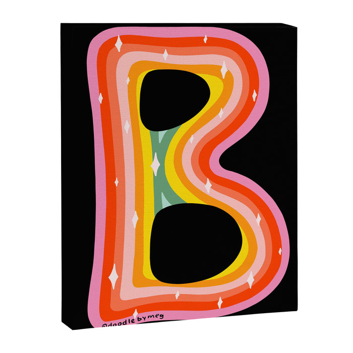 Rainbow B Canvas Print Gallery Image 1