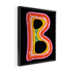 Rainbow B Framed Canvas Print Gallery Image 2