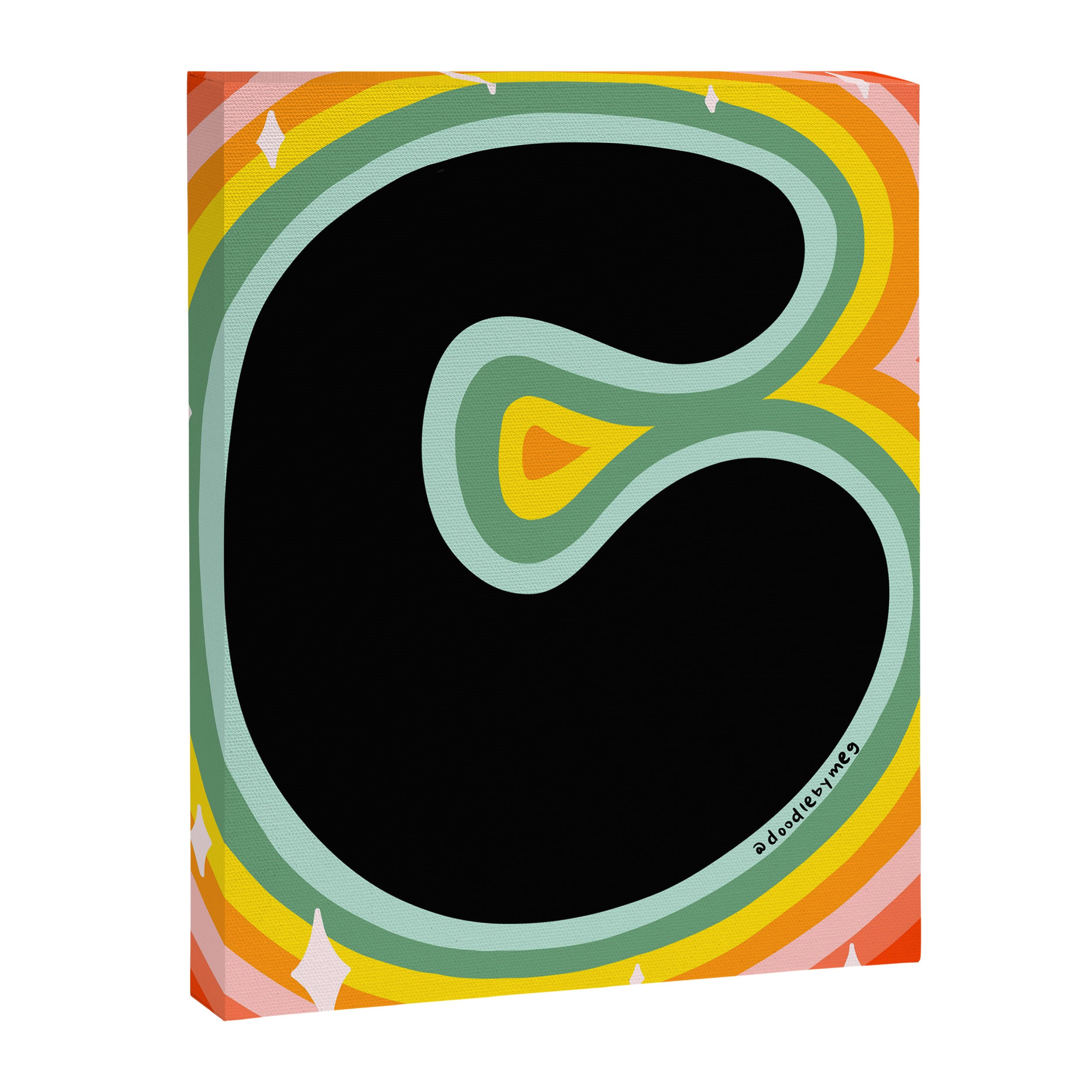 Rainbow C Canvas Print Gallery Image 8