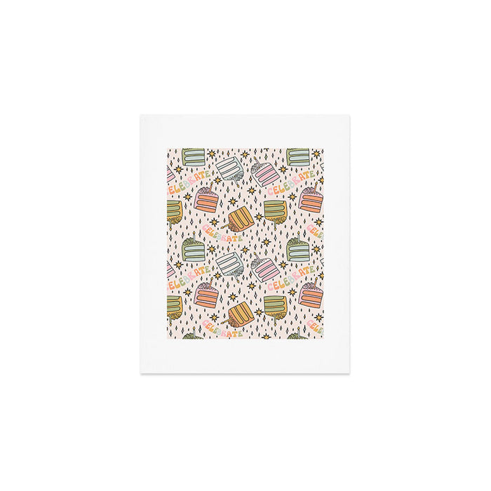 Rainbow Cake Print Art Print Gallery Image 1