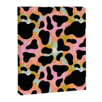 Rainbow Cow Print Canvas Print Gallery Image 8