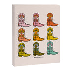 Rainbow Cowboy Boots Canvas Print Gallery Image 8