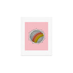 Rainbow Disco Ball Art Print Gallery Image 1