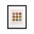 Rainbow Disco Balls Framed Art Print Gallery Image 6