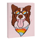 Rainbow Dog Canvas Print Gallery Image 8
