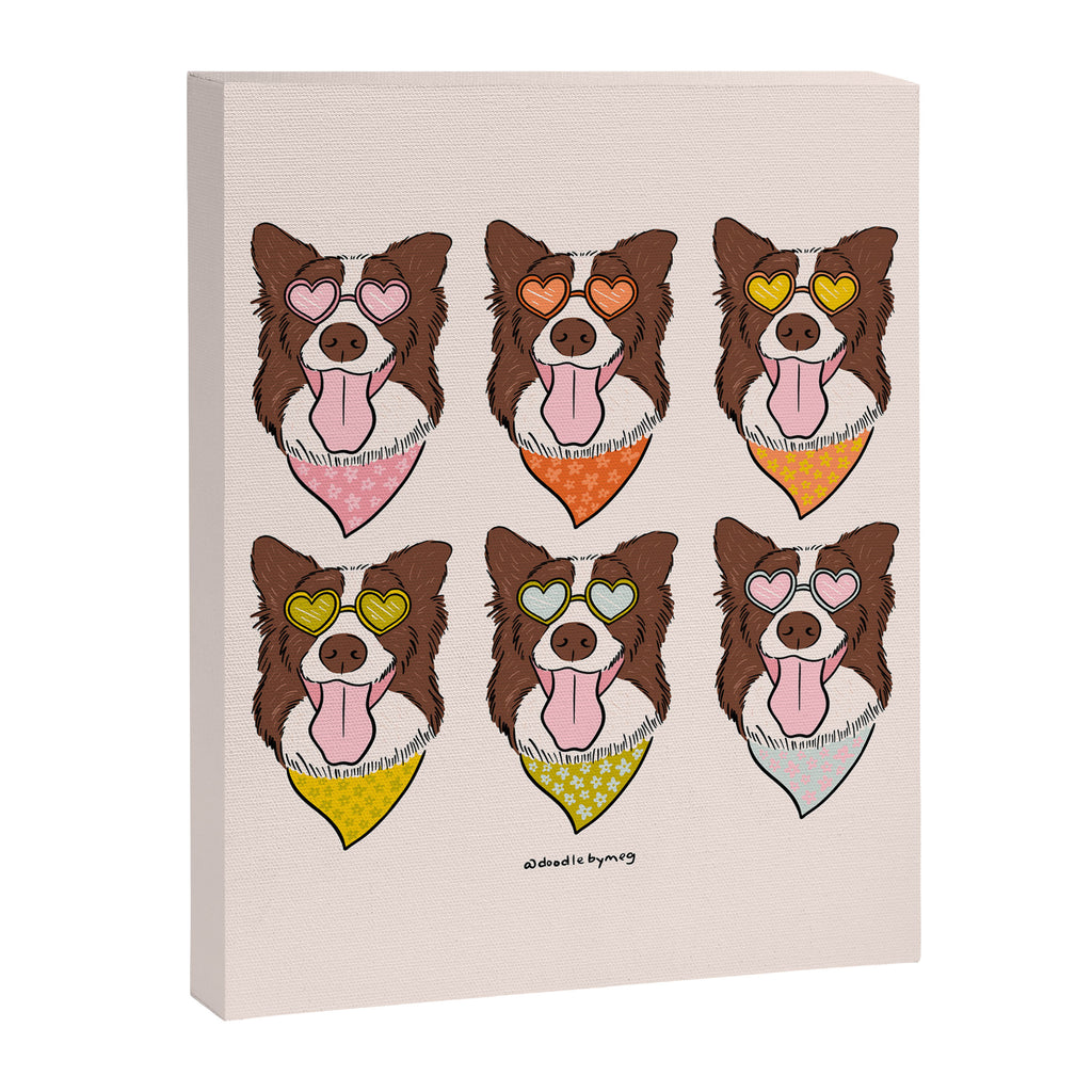 Rainbow Dog Canvas Print Gallery Image 8
