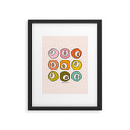 Rainbow Eight Ball Framed Art Print Gallery Image 6