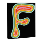 Rainbow F Canvas Print Gallery Image 8