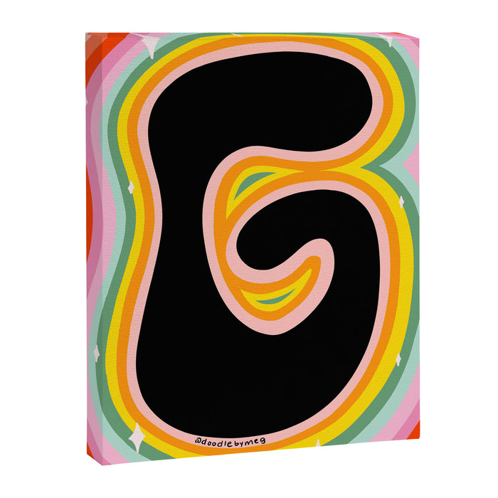 Rainbow G Canvas Print Gallery Image 1