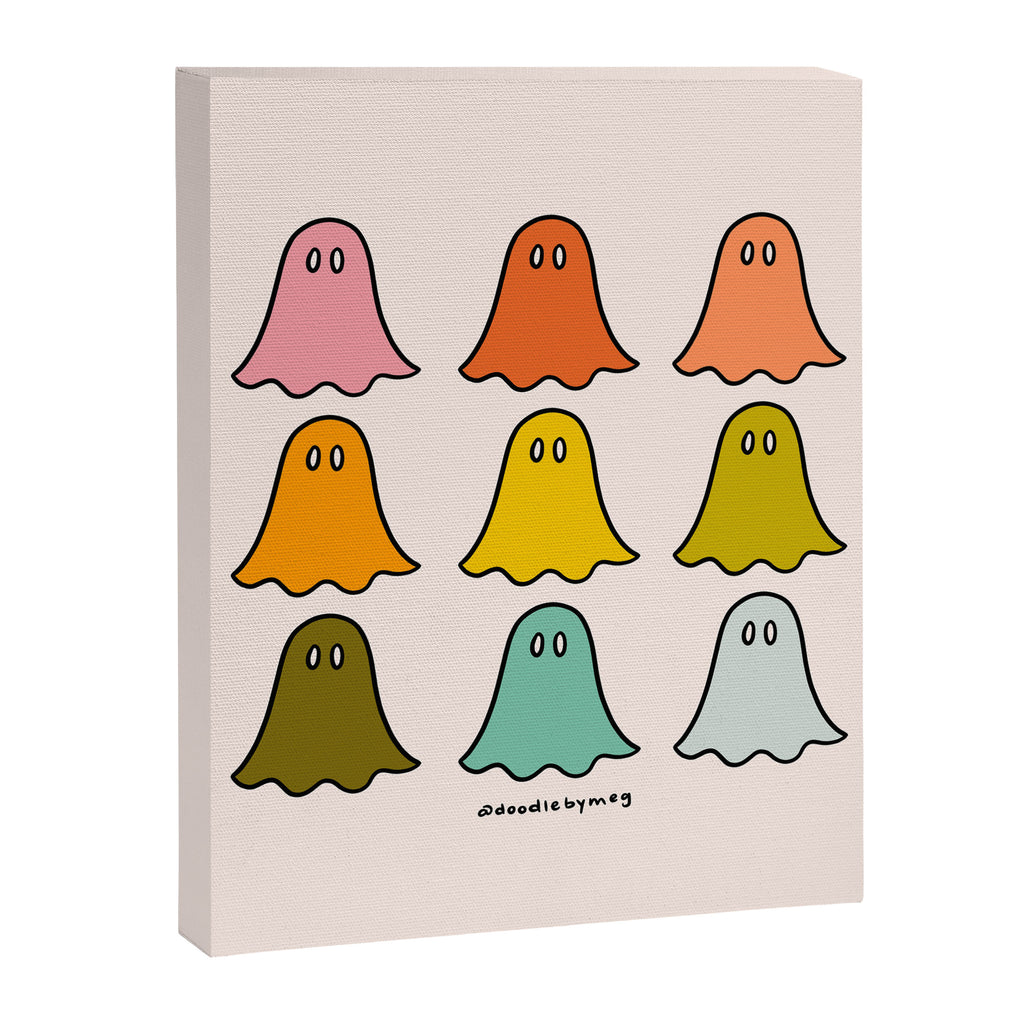 Rainbow Ghosts Canvas Print Gallery Image 8