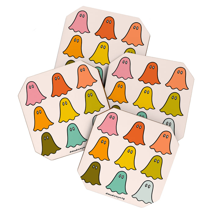 Rainbow Ghosts Coaster Gallery Image 1