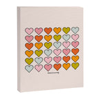 Rainbow Hearts Canvas Print Gallery Image 8