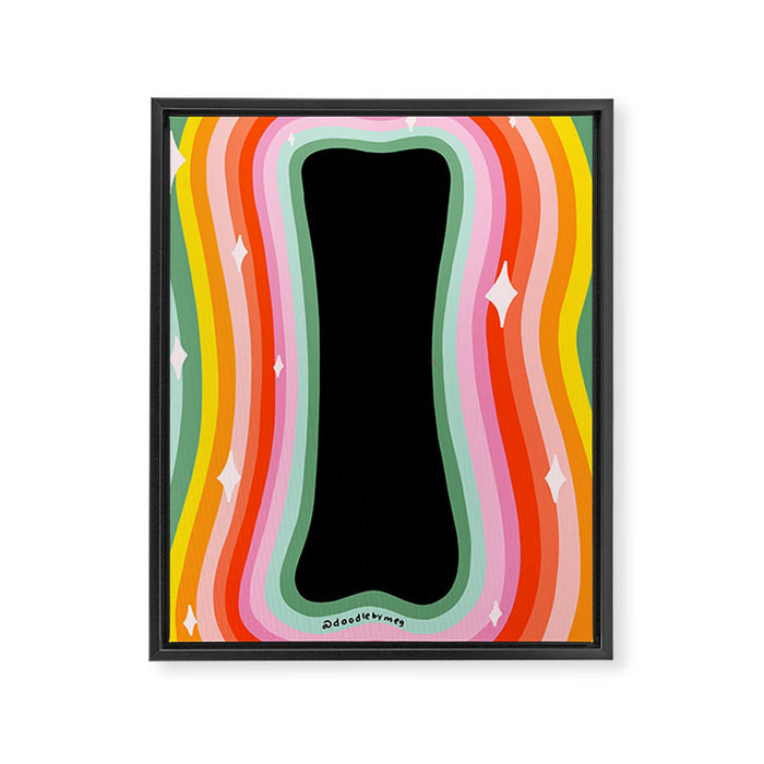 Rainbow I Framed Canvas Print Gallery Image 1